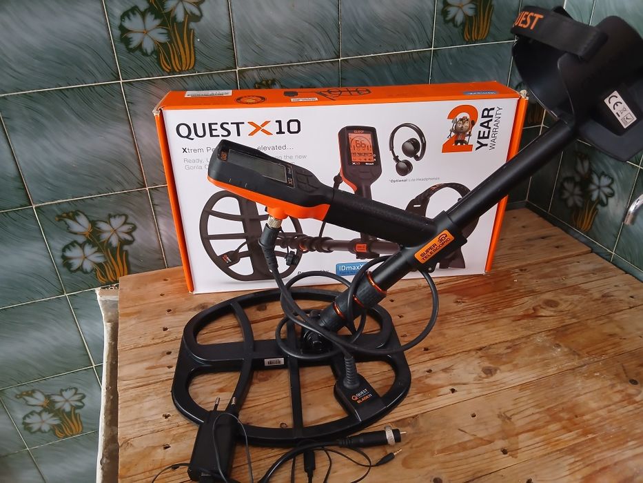 Detector de metais Quest X10 IDmaxX