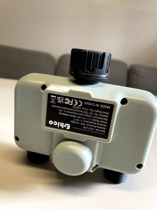 Trzykanałowy sterownik nawadniania Ehico HCT-378 | Programator ogrodu (2657).