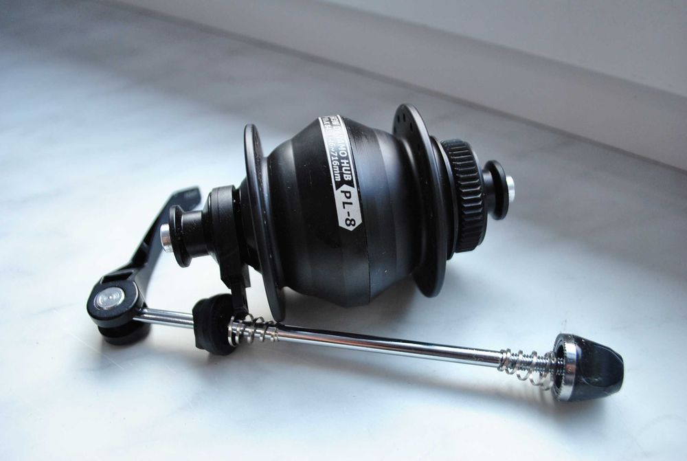 Shutter Precision dynamo Pl-8 centerlock piasta Gravel Treking