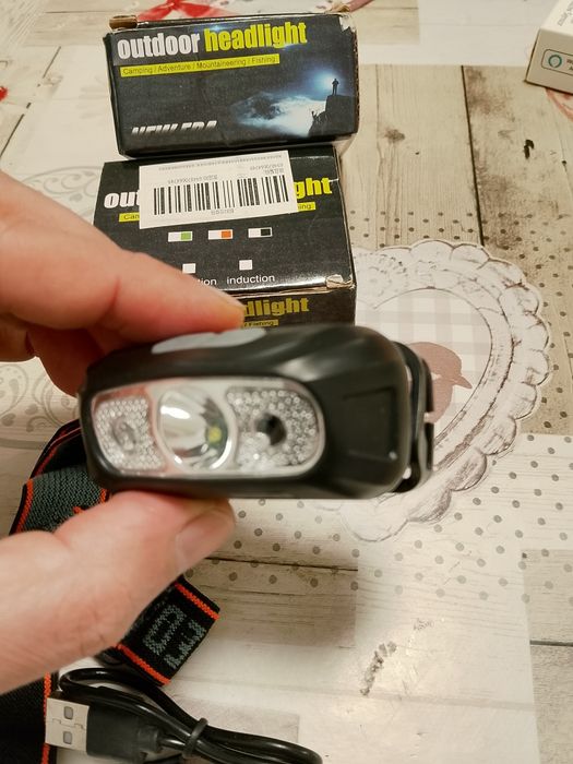 Lanternas de cabeça novas