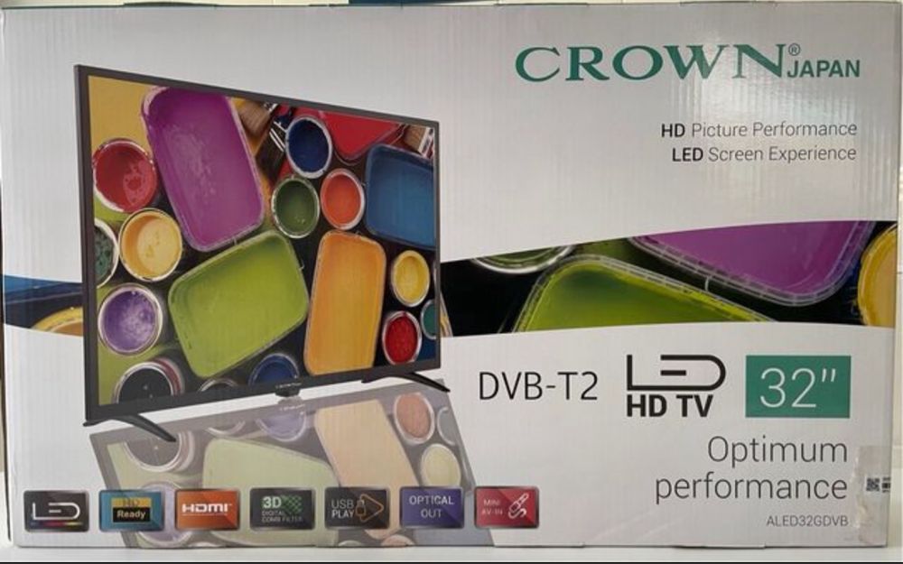 TV LED HD Crown 32”
