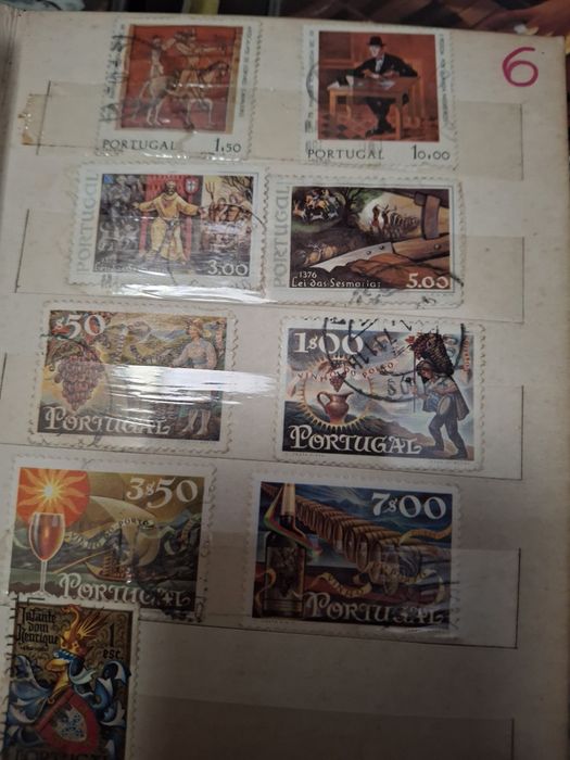 Lote de 107 selos