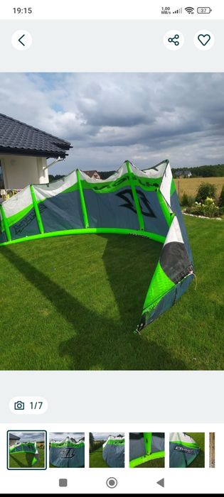 Cabrinha Switchblade 10 m + bar