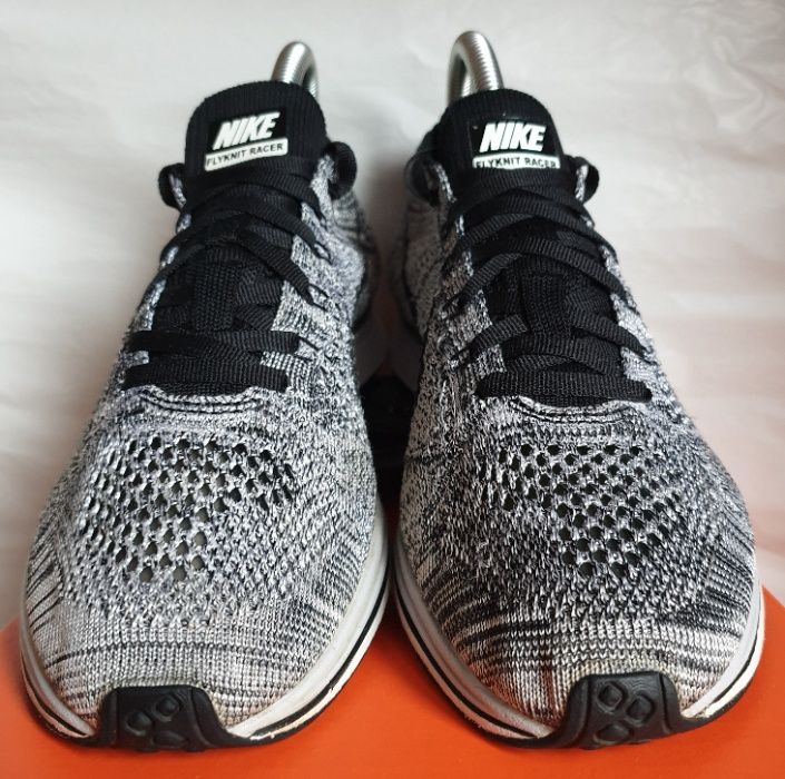 Nike Flyknit Racer Oreo 1.0 2015 7.5US/25.5CM/40.5EUR