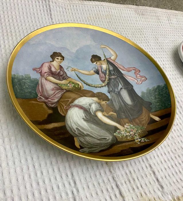 Lote Porcelanas de Coleção - Sacavém, Bavaria e Fragonard (Impecáveis)