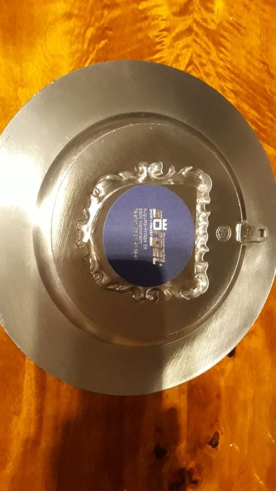 Talerz Dekoracyjny Cynkowy Datowany Zawieszka Cena do Negocjacji