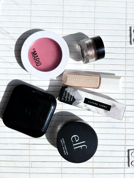 roz make up by mario korektor fenty paleta kiko milano elf inglot