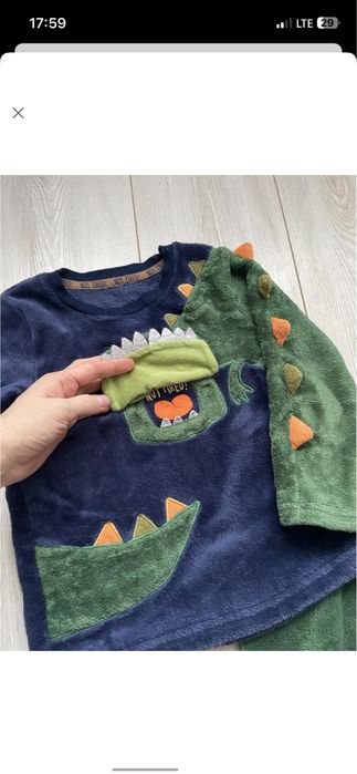 Піжама флісова тепла