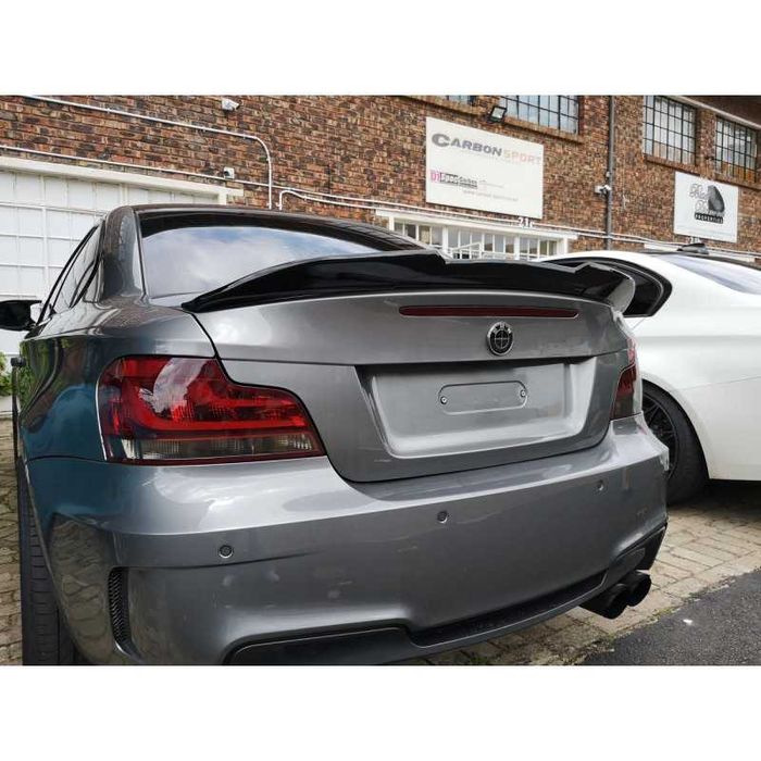 LOTKA SPOJLER BMW E82 M LOOK czarny połysk spoiler