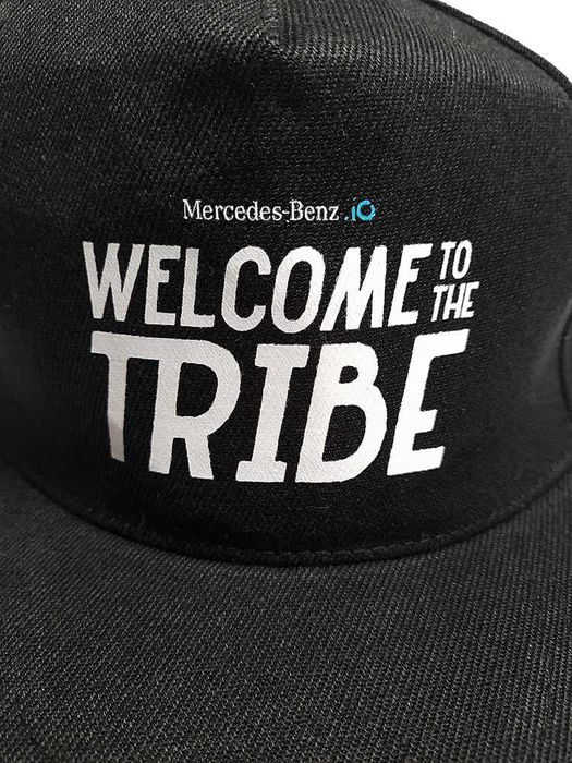 Boné Cap Welcome to the Tribe Mercedes-Benz.io  Preto Novo