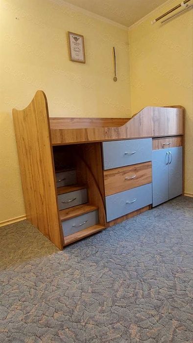 Ліжко комод, ліжко підліткове, кровать чердак, ліжко дитяче