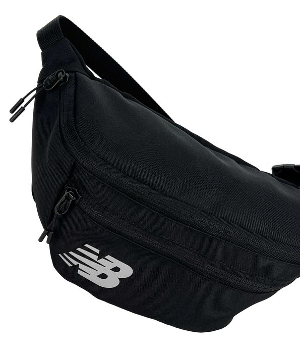 Бананка NB Streetline Cordura чорна 4 л Cordura 1000D з фурнітурою YKK