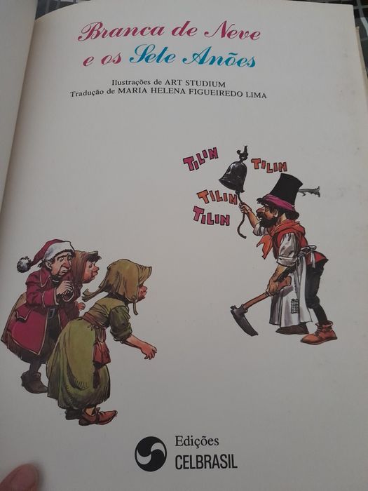 Livro Branca de Neve e os Sete Anões