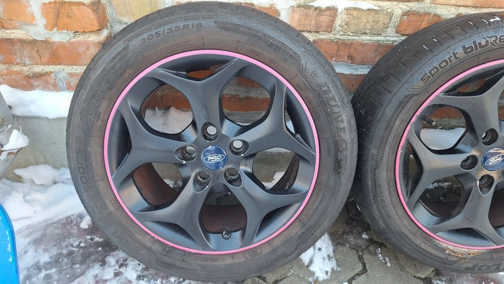 р16 5×108 диски Форд. Шины 205/55-R16.