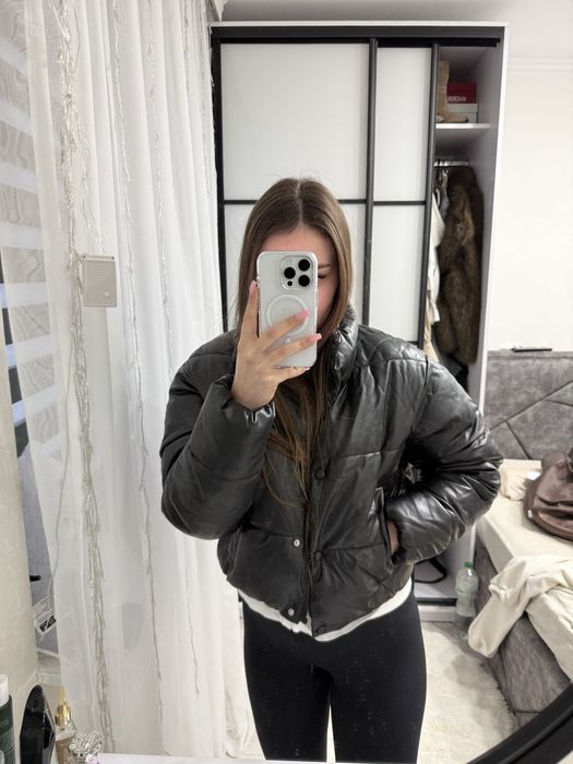 Куртка екошкіра Zara