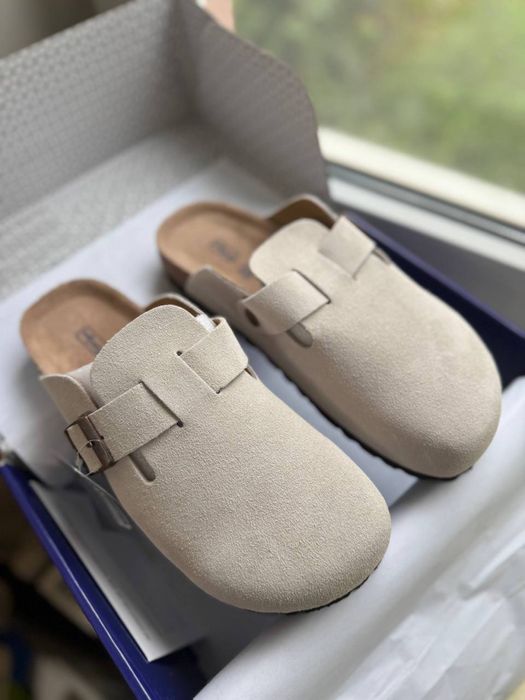 Birkenstock клоги замш