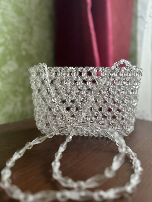 Сумка з бусин намистин ручна робота