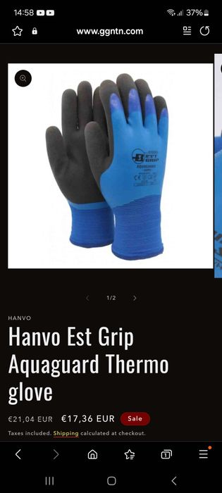 Rękawice HANVO Est Grip .10sz.