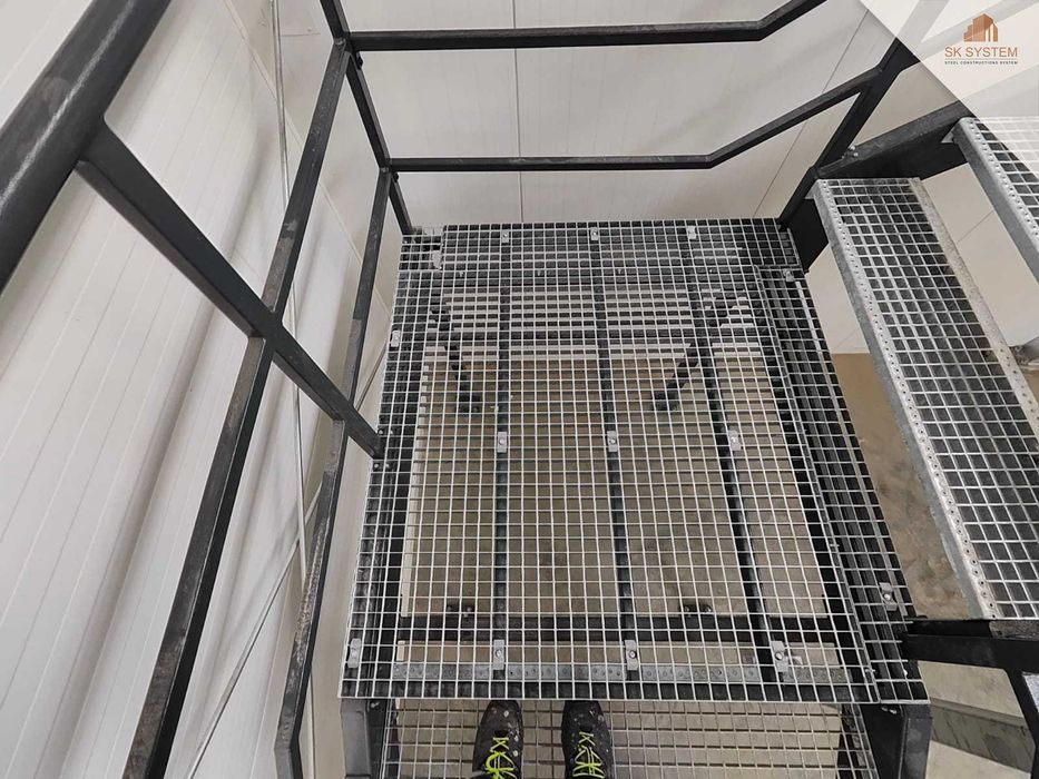 Hala 371 m2 stalowa magazyn warsztat płyta konstrukcja garaż SK SYSTEM