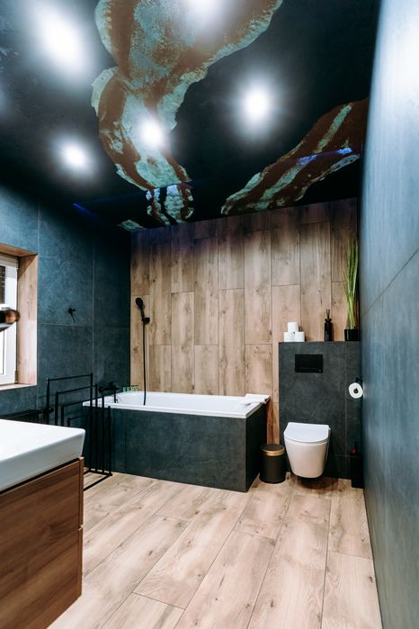 Apartament w centrum z banią, kominkiem i oranżerią