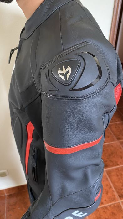 Casaco de couro da Armure Hamo Leather AAA