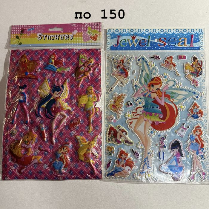 наклейки winx вінкс винкс наліпки