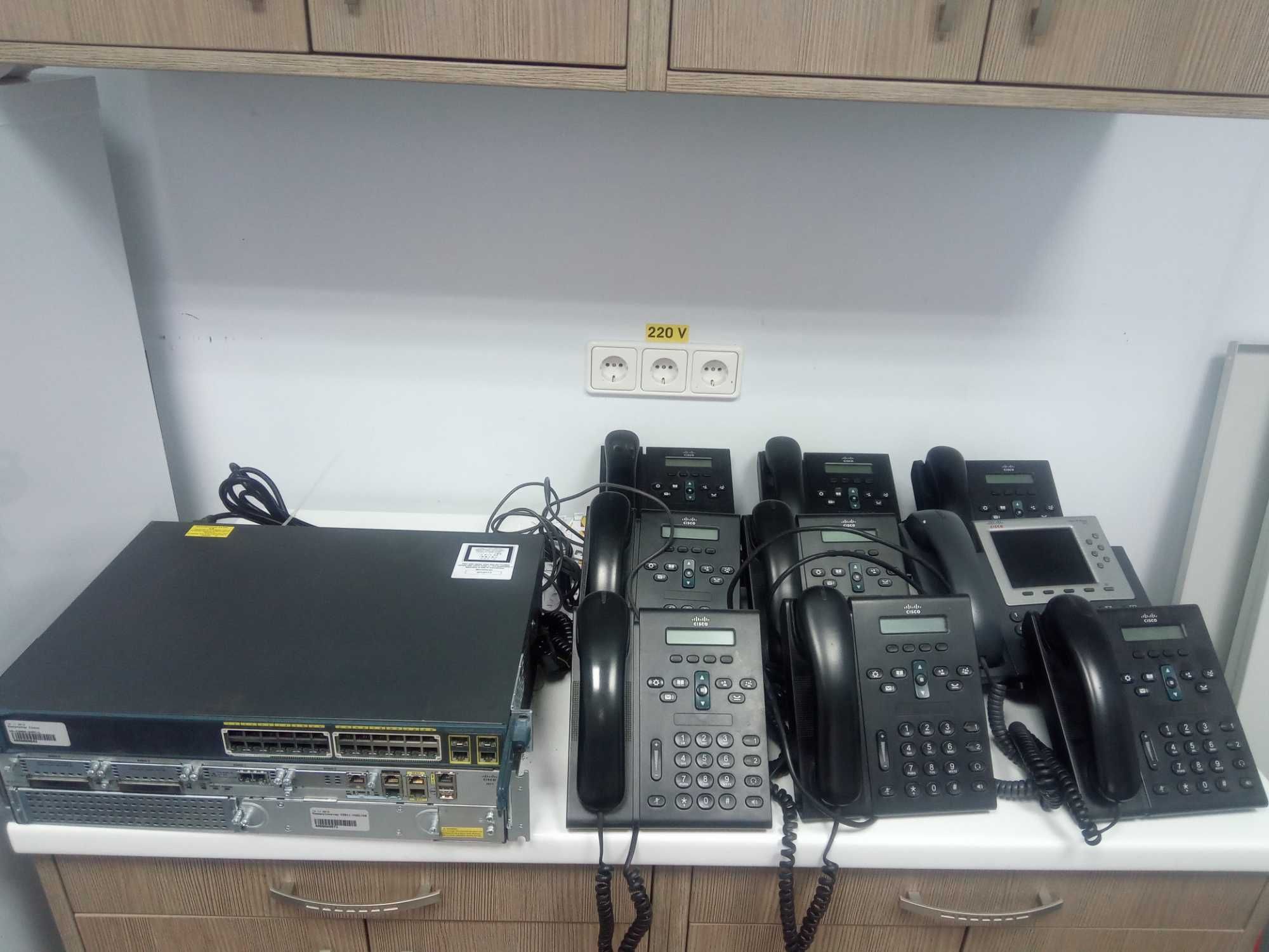 Маршрутизатор Cisco C2911-VSEC/K9.+Коммутатор Cisco WS-C2960-24PC-L ...