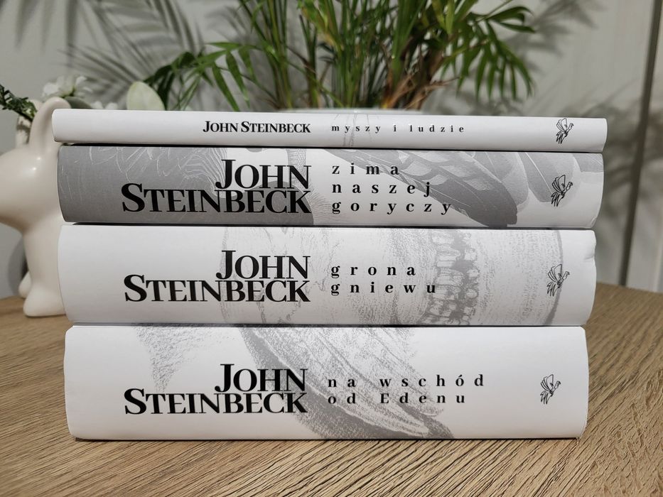 John Steinbeck - Zestaw 4 książek