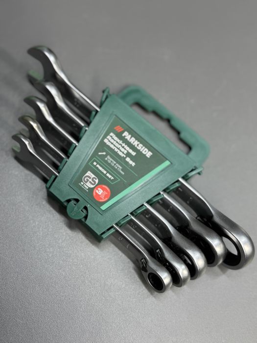 Набір рожково-накидних ключів Parkside з перемикачем