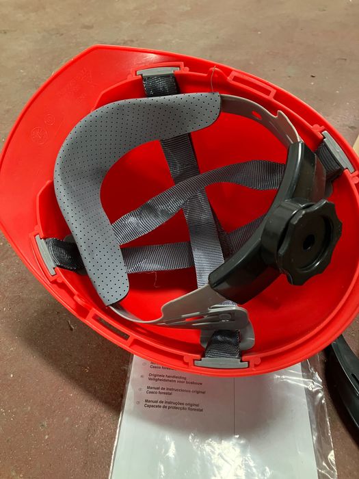 Capacete Florestal Einhell BG-SH 2 NOVO c/ Caixa e Acessórios