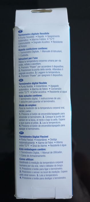 Termómetro flexível digital Alvita