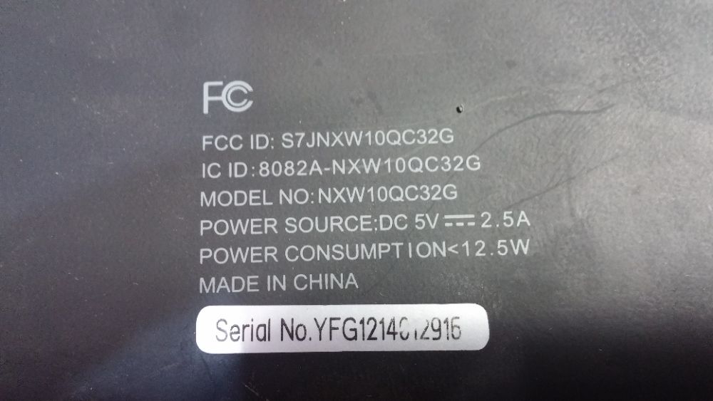 Планшет NEXTbook NXW10QC32G 10" c Windows 10