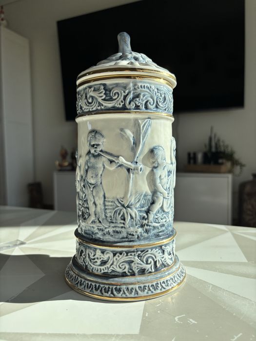 Caneca de Cerveja R. Capodimonte Itália – Tampa e Querubins