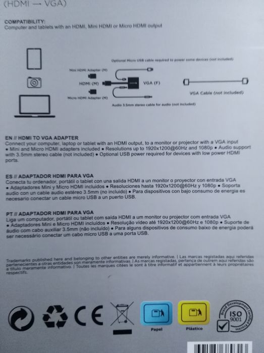 Cabo HDMi_VGA novo
