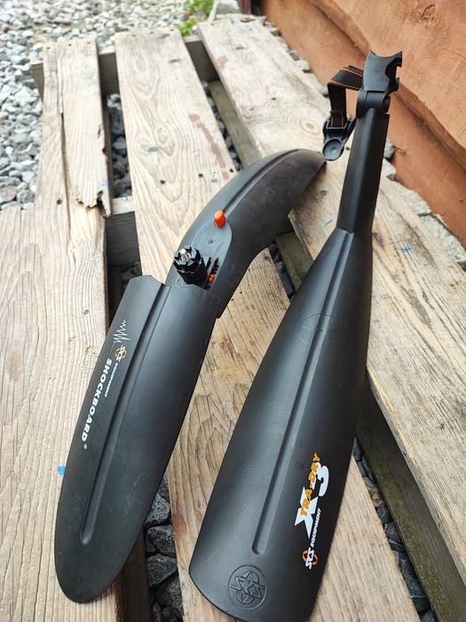 Błotniki rowerowe Sks X3 Tra-Dry/ Equipment Shockboard Retro MTB