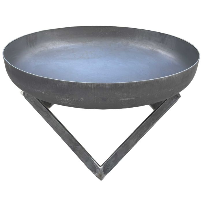 Palenisko ogrodowe stalowe Deep 70 cm głęboka misa stal 3 mm ognisko