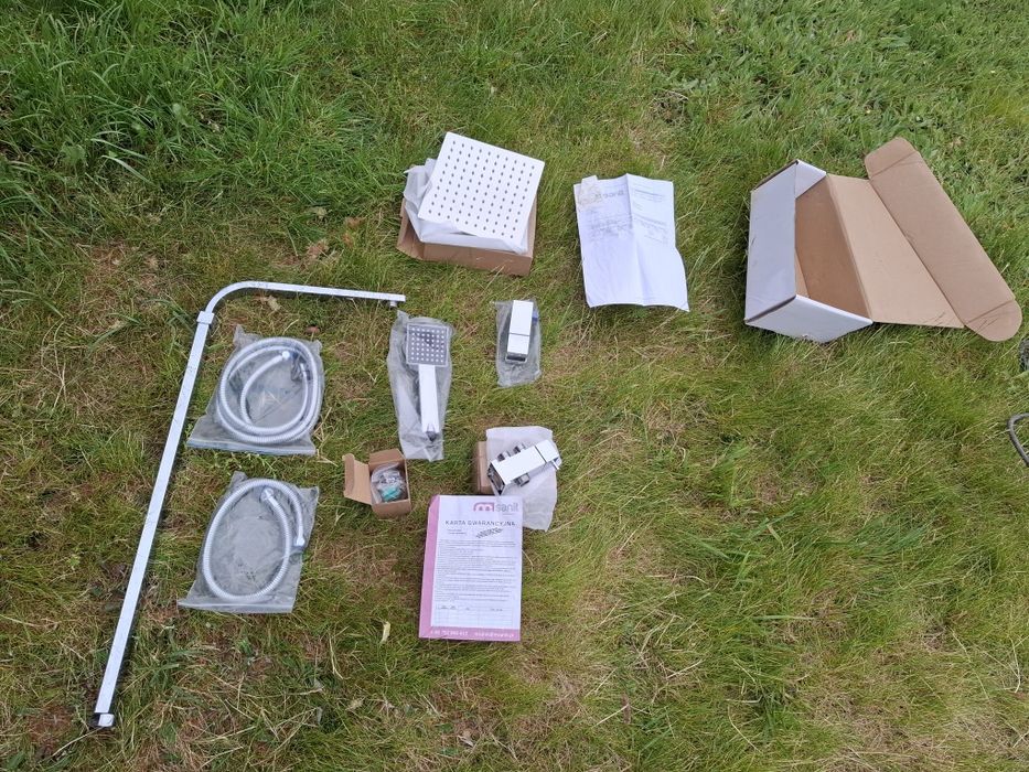 Zestaw natryskowy deszczownica