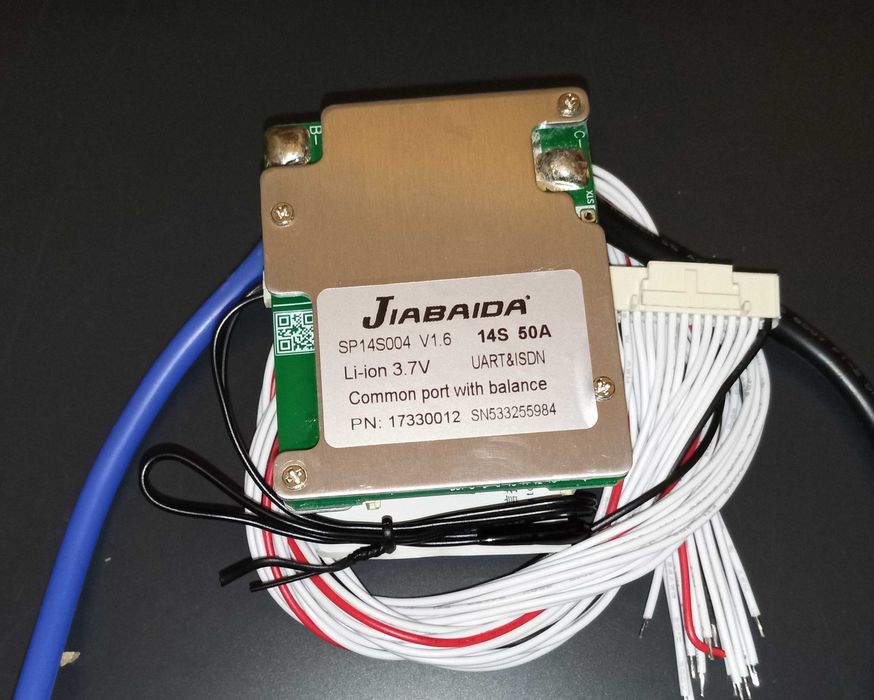JBD SMART BMS 7-14S 50A(120A)max Bluetooth смарт бмс