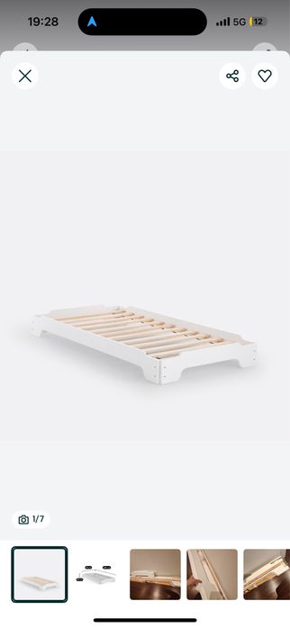 Cama estilo montesoori