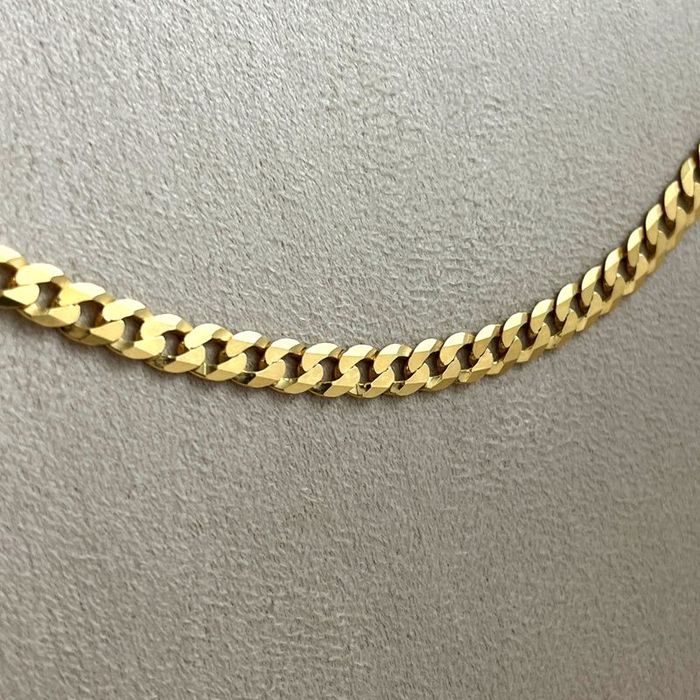 Gruby Łańcuszek Damski Splot Pancerka 65cm/6mm 925 Szeroki Solidny + G