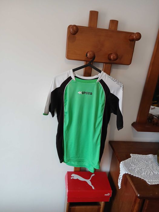Calções de futebol  11/12 anos Team Quest e t-shirts Kipsta