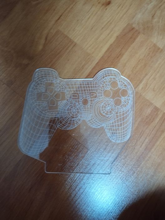 Świecący pad na pilota