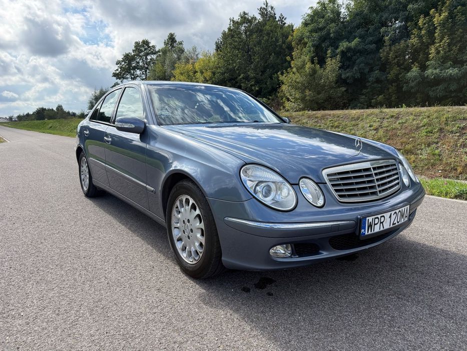 Mercedes-Benz Klasa E Mercedes E 220 CDI, Bezwypadkowy, 172 000 Km Przebiegu !!!