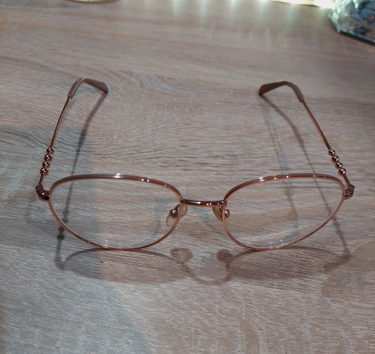 Oprawki okulary solano różowe złoto damskie
