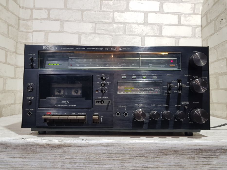 Hi-Fi! Касивер SONY HST-49-AB, *2x25 Вт, FM/AM, б/у з Німеччини