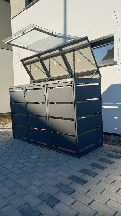 Obudowa Zabudowa Kosza Wiata Śmietnikowa Domek Narzędziowy Garaż