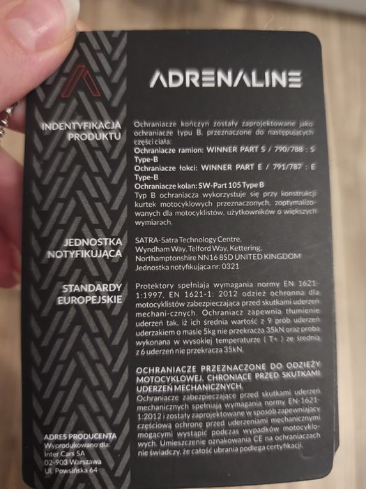 Kurtka damska motocyklowa Adrenaline