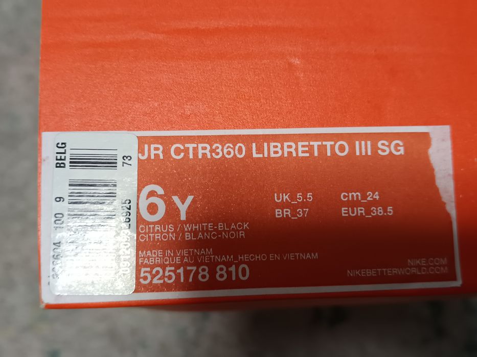 Chuteiras juniores n°38.5 Novas