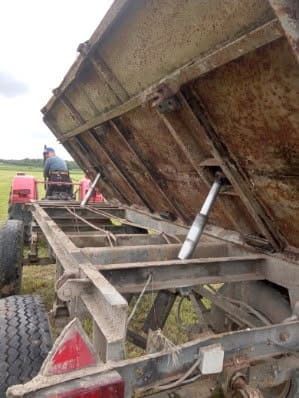 Przyczepa rolnicza d732 wywrotka kiper