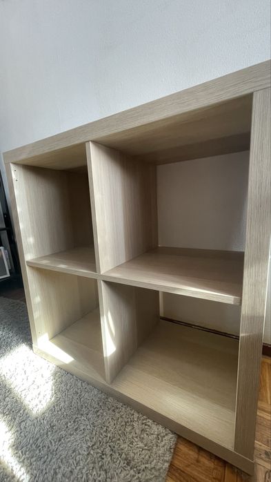 Estante 4 Cubos Kallax Beje